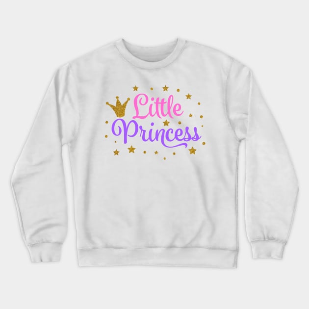 Little Princess Crewneck Sweatshirt by Hobbybox